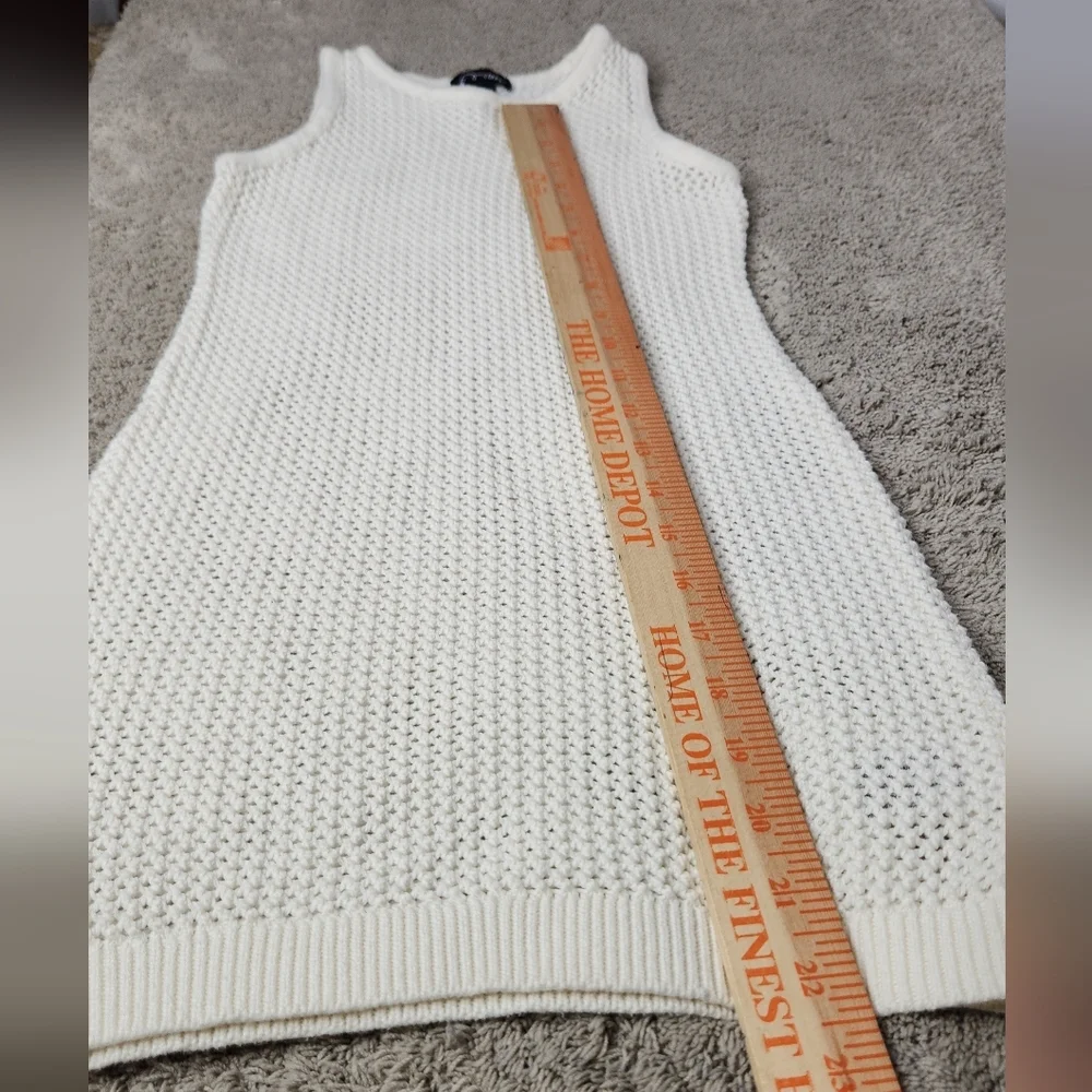 Girl's White Crocheted Tank Top - Art Class - S(6/6X)